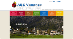Desktop Screenshot of abc-vacanze.com
